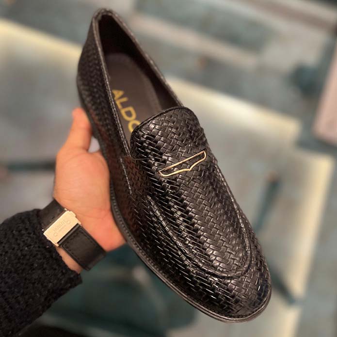 Pattern Classic Formal Loafers For Men