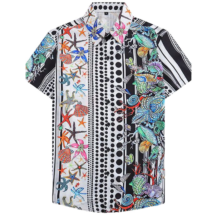 LUXURY COLLAR PRINTED SHIRTS