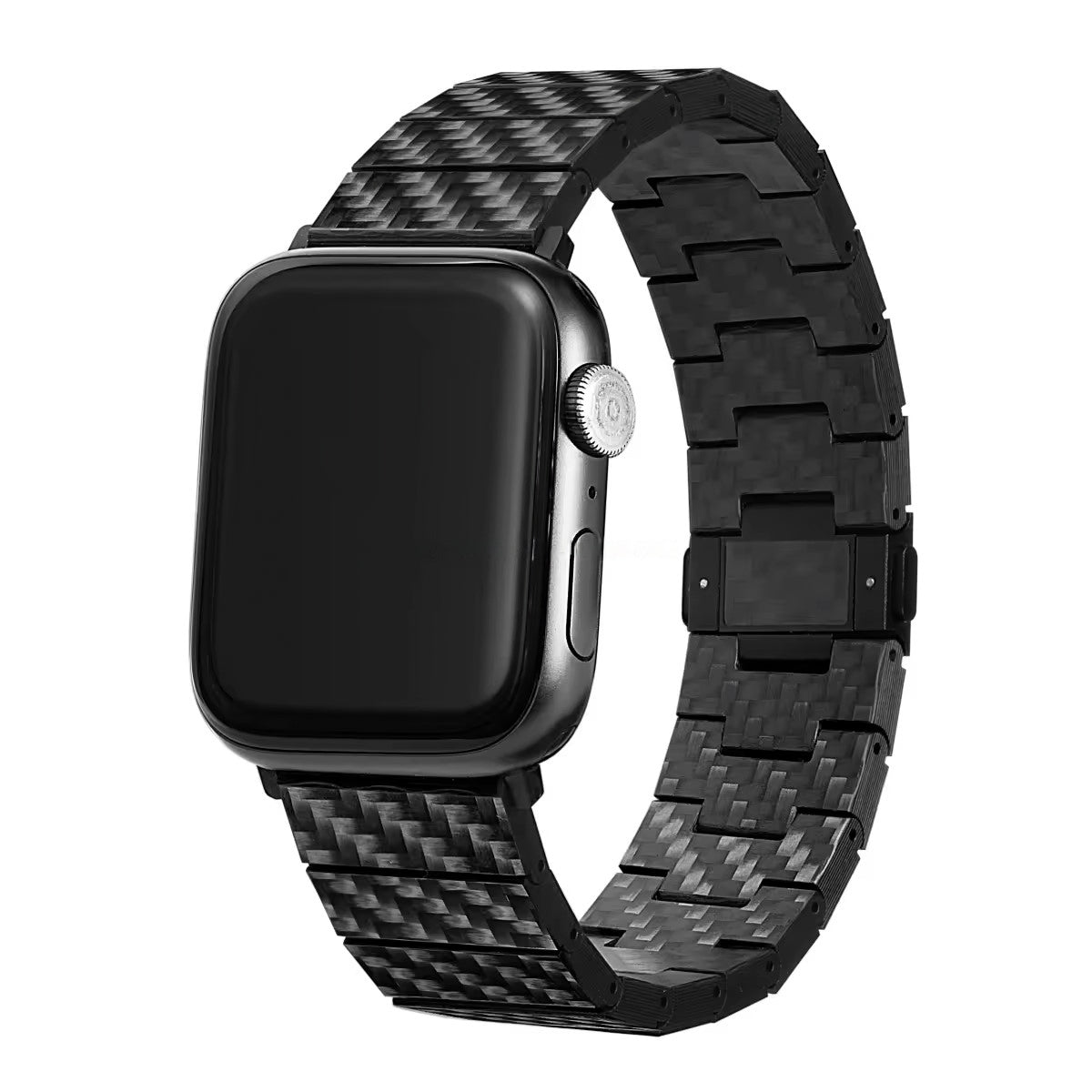 Luxury Sports Carbon Fiber Watch Strap Compatible With Apple iWatch
