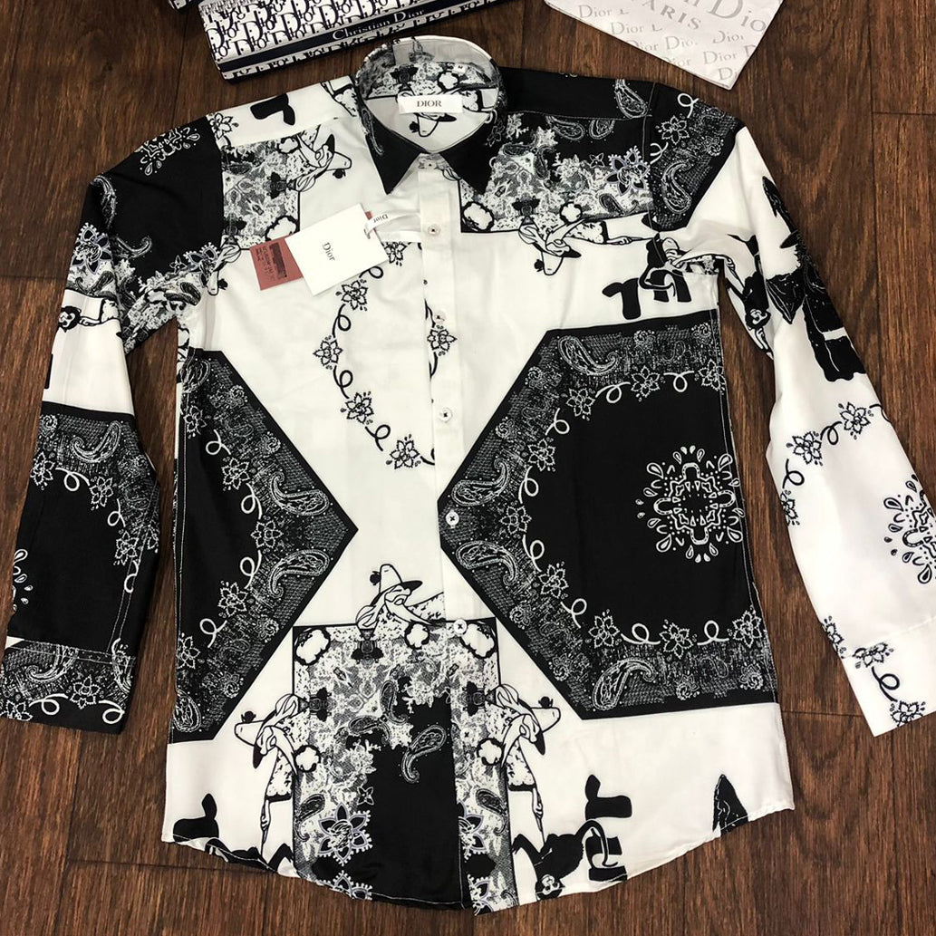 Printed Luxury Full Sleeves Shirt for Men