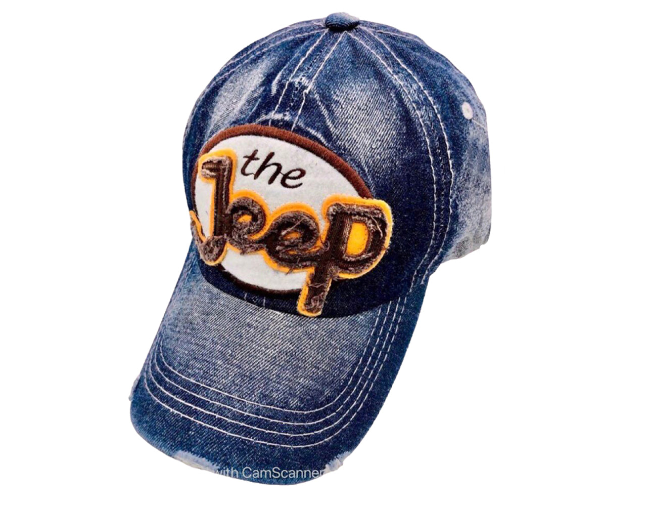 Pep Patch Unisex Baseball Cap (Dark Blue)