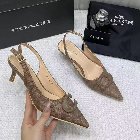 Luxury Embossed Heels for Women