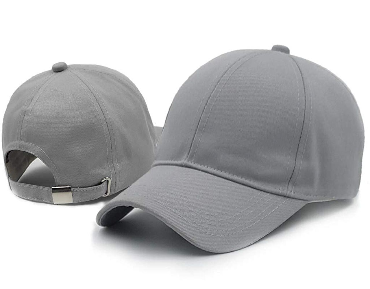 Regular Trendy Unisex Baseball Cap (Grey)
