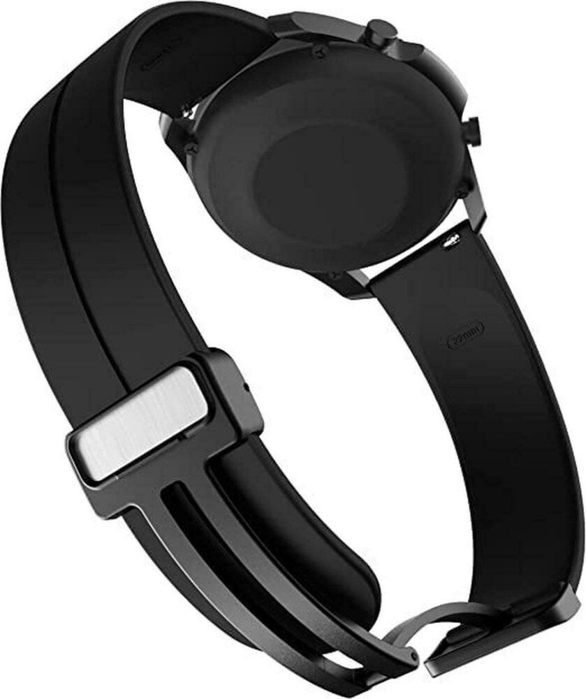 Premium Soft Silicone Watch Strap Compatible with Apple and Android Smartwatches