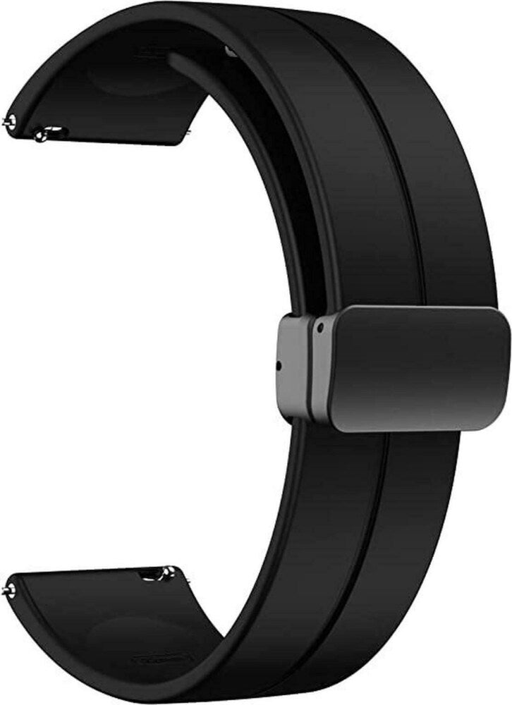 Premium Soft Silicone Watch Strap Compatible with Apple and Android Smartwatches