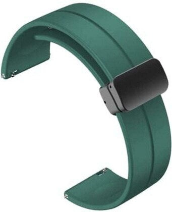 Premium Soft Silicone Watch Strap Compatible with Apple and Android Smartwatches