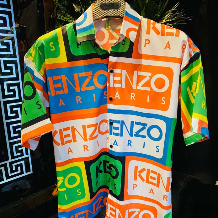 PRINTED LUXURY COLLAR SHIRTS