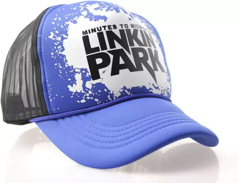 Premium Quote Written Baseball Unisex Blue Cap