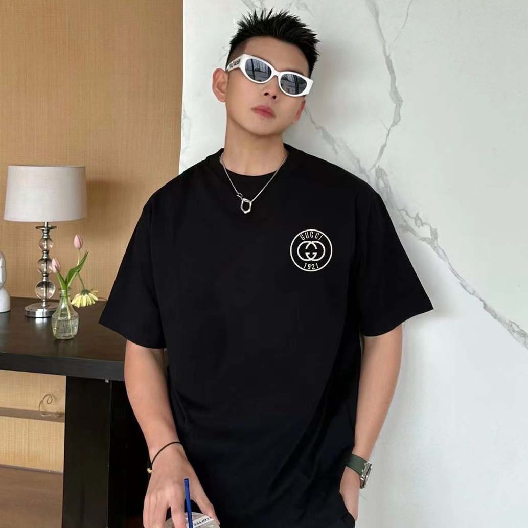 PREMIUM DROP SHOULDER TEES FOR MEN (BLACK)