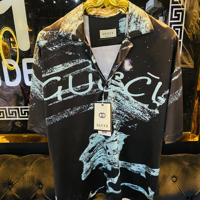 PRINTED LUXURY COLLAR SHIRTS