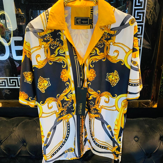 PRINTED LUXURY COLLAR SHIRTS