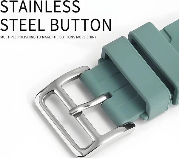Pure Soft Silicon Watch Straps With Perfect Fit for Apple & Android Smartwatches