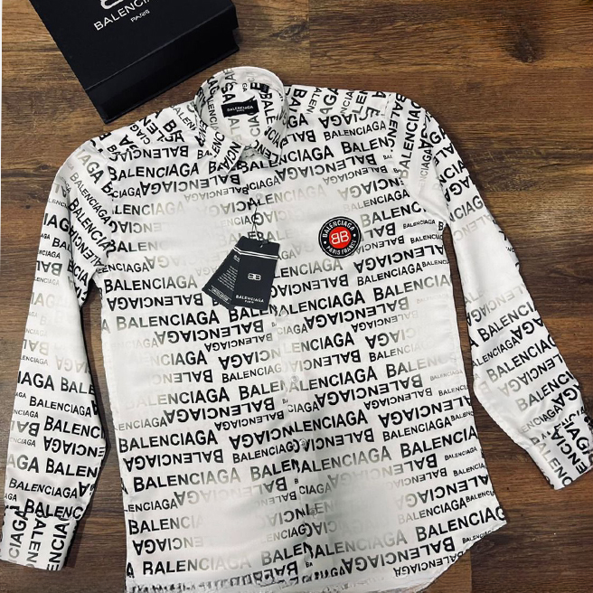 Printed High End Quality Luxury Full Sleeves Shirt for Men