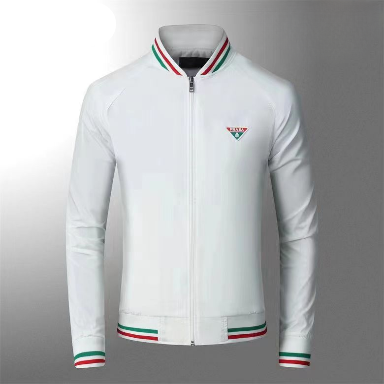 LUXURY EMBROIDED LOGO TRENDY ZIPPER FOR MEN