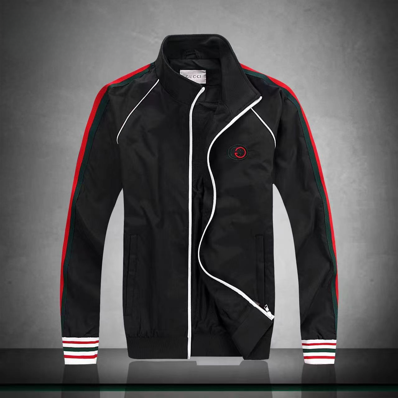 PREMIUM EMBROIDED LOGO TRENDY ZIPPER FOR MEN