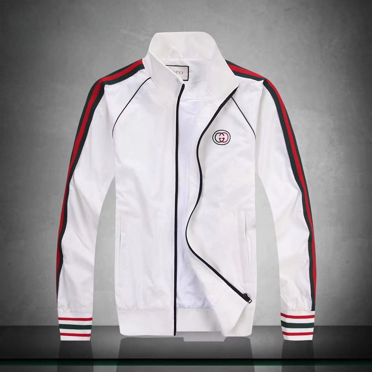 PREMIUM EMBROIDED LOGO TRENDY ZIPPER FOR MEN