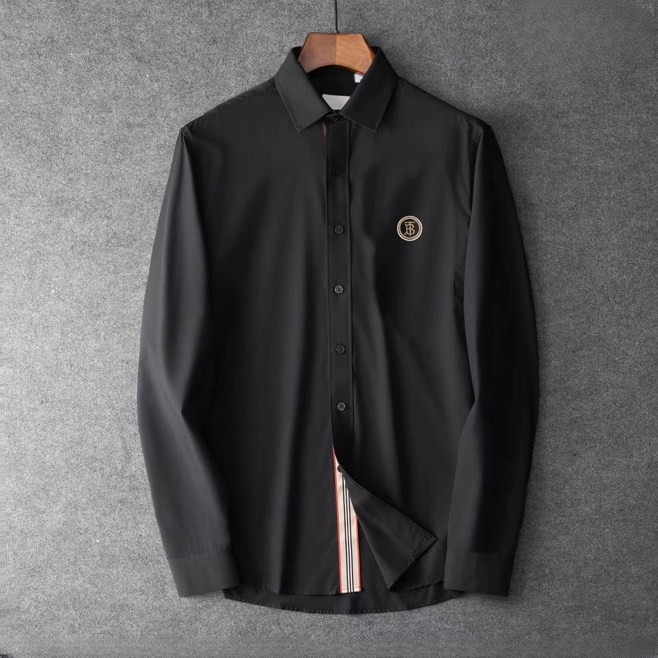 Embroidery Logo Premium Full Sleeves Shirt for Men