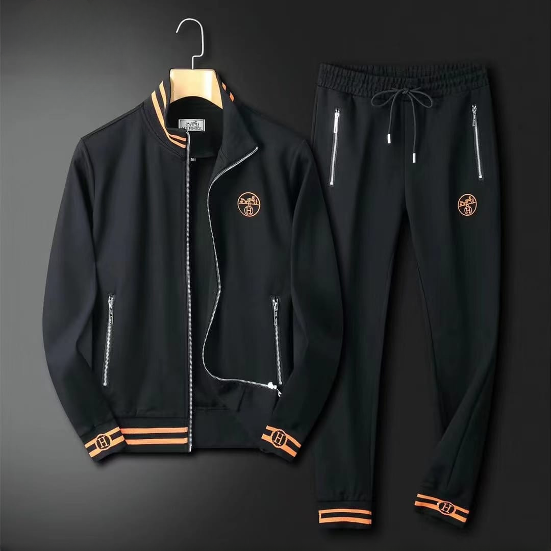 Luxury Designer Pattern Track-Set For Men