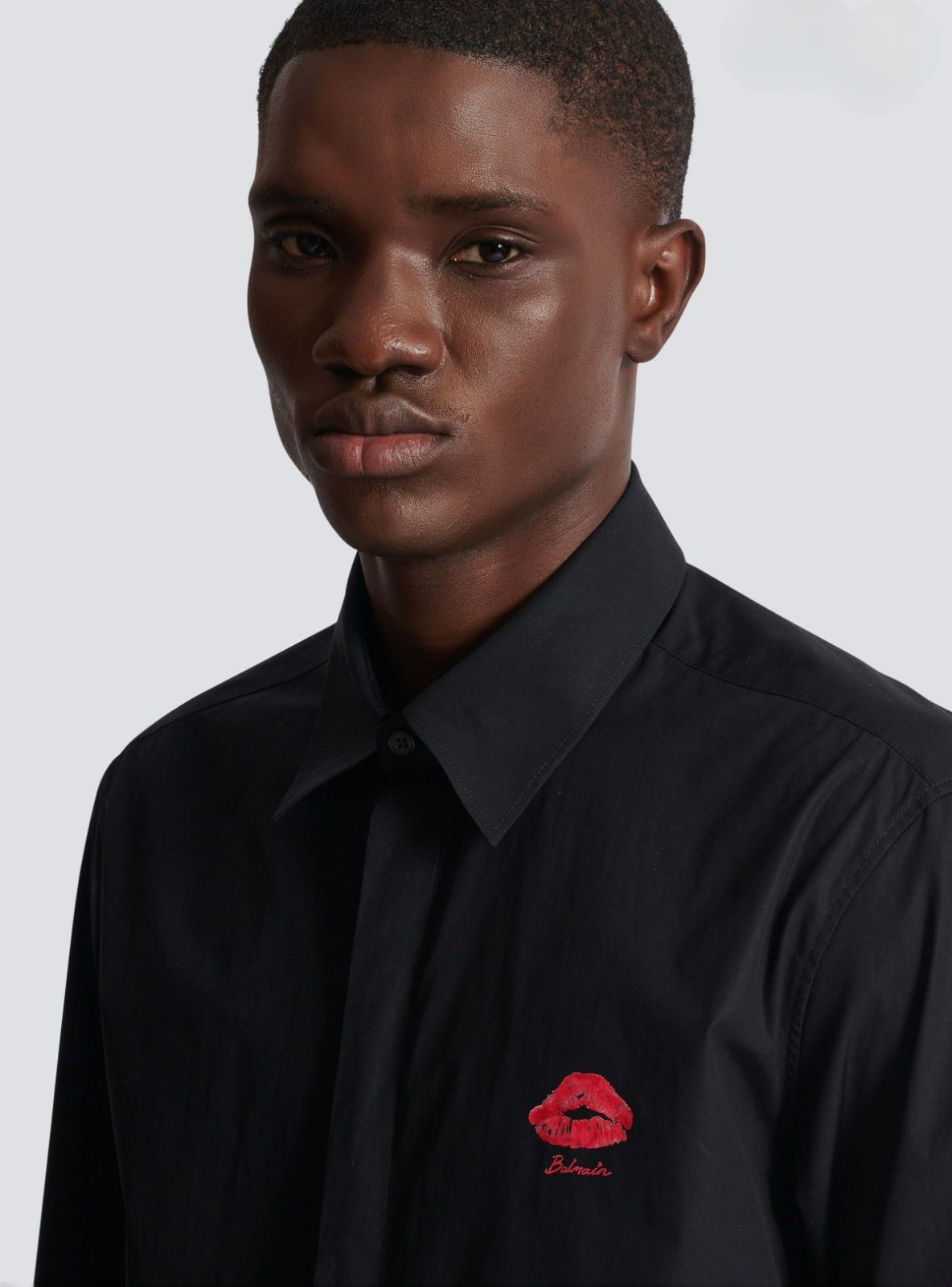 LATEST SHIRT WITH EMBOSSED LOGO