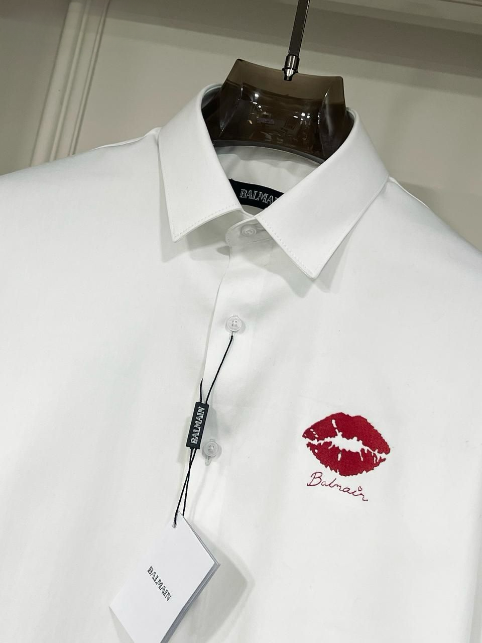 LATEST SHIRT WITH EMBOSSED LOGO