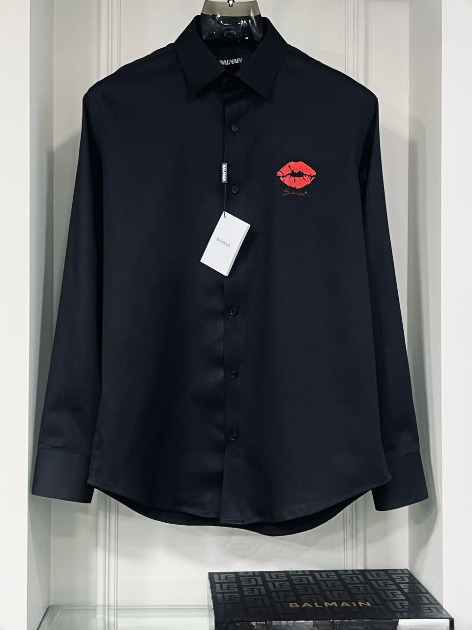 LATEST SHIRT WITH EMBOSSED LOGO