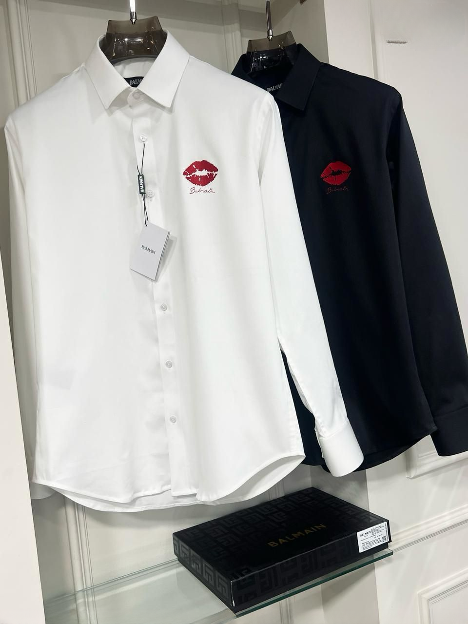 LATEST SHIRT WITH EMBOSSED LOGO