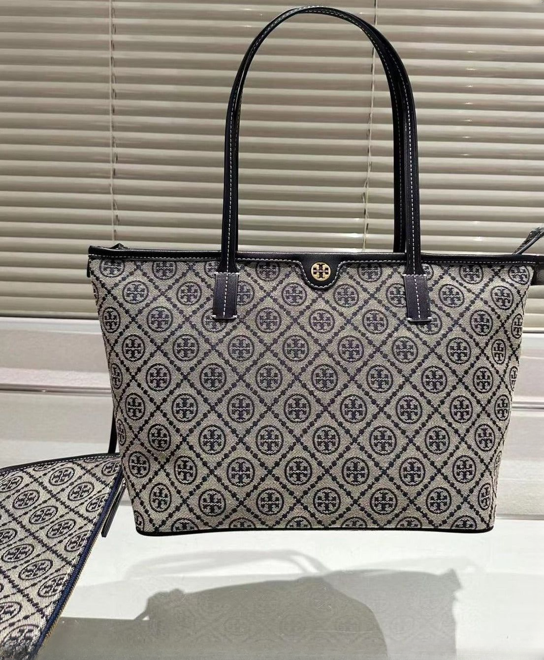 PREMIUM ZIPPER TOTE BAG WITH POUCH HIGHEND VERSION