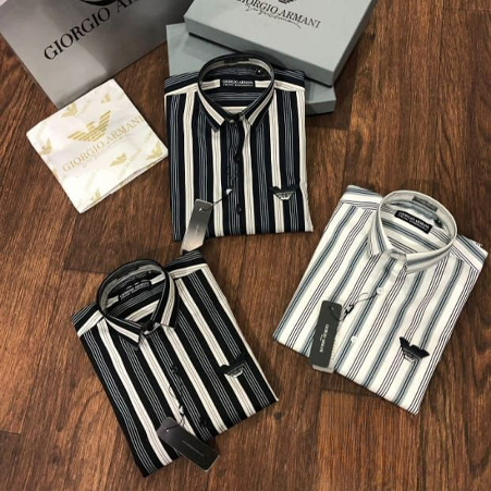 Luxury Embroidered Collection Full Sleeves Shirt for Men