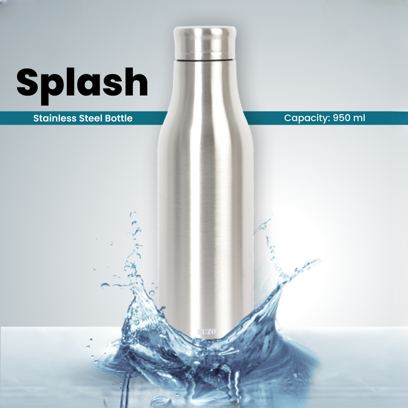 Stainless Steel Bottle Single Wall (950ML)