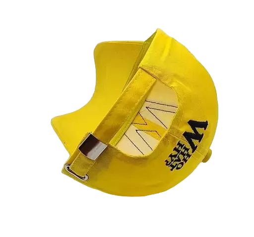W Embroidery Regular Unisex Cap (Yellow)