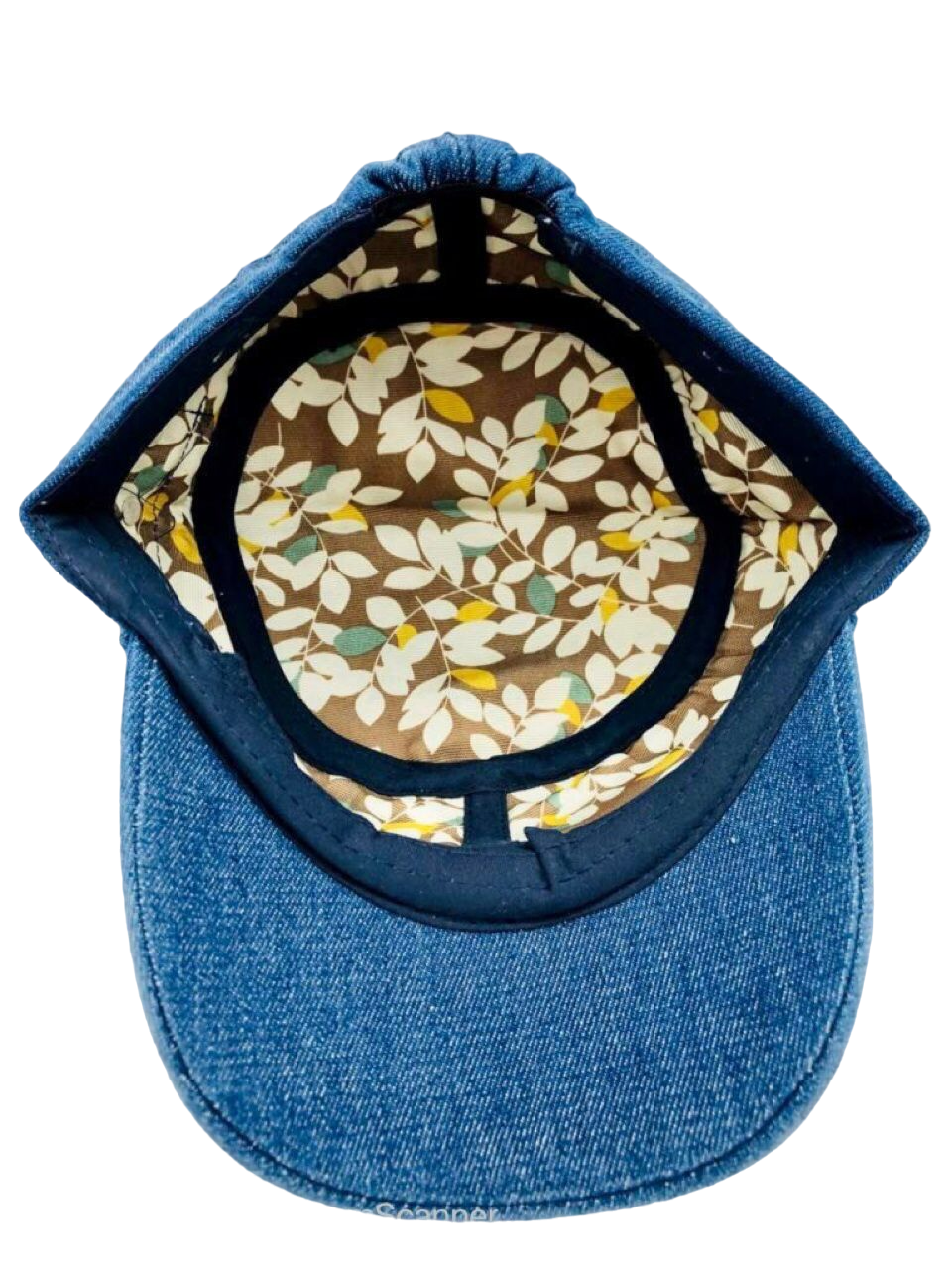 Women Denim Outdoor Plain Cap