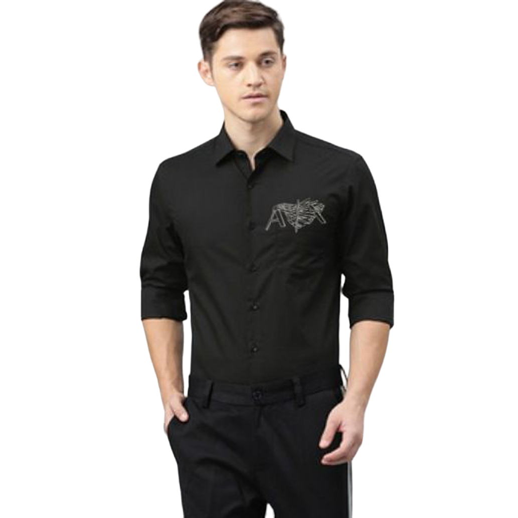 Printed High End Quality Luxury Full Sleeves Shirt for Men
