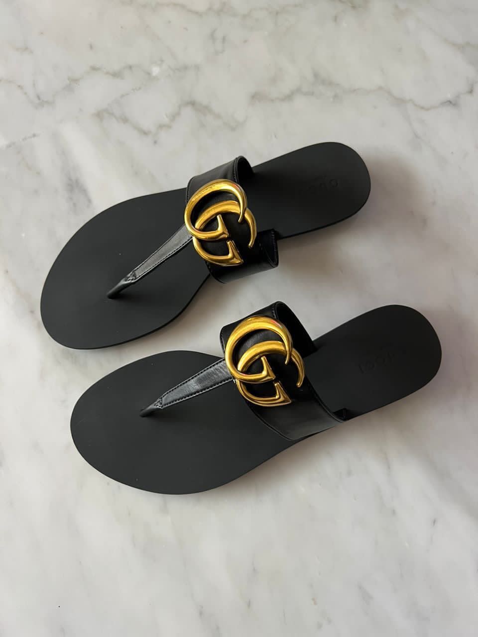 LUXURY BUCKLE SLIDES FOR WOMEN