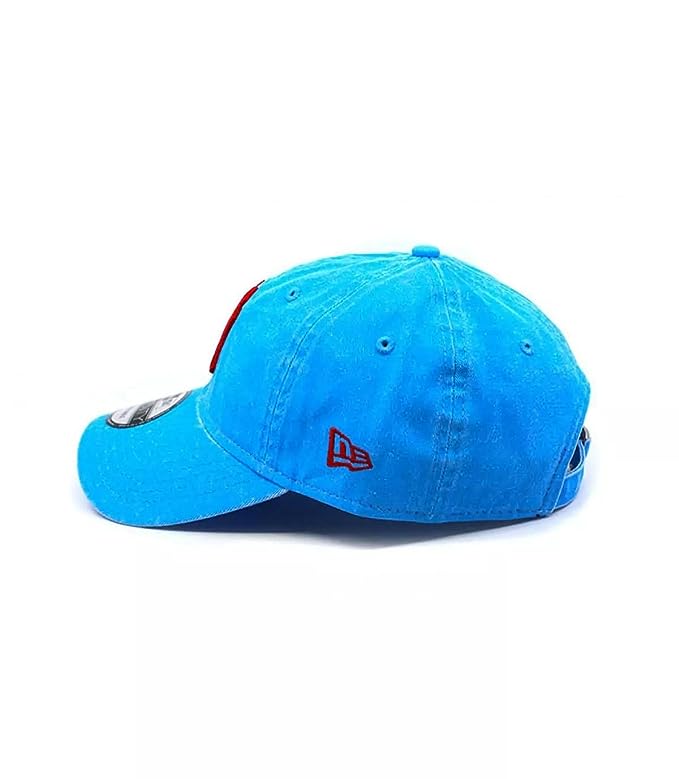 Classic and Cool Embroidery Unisex Blue Cap