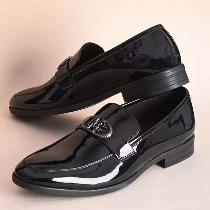 FORMAL BLACK LOAFERS FOR MEN