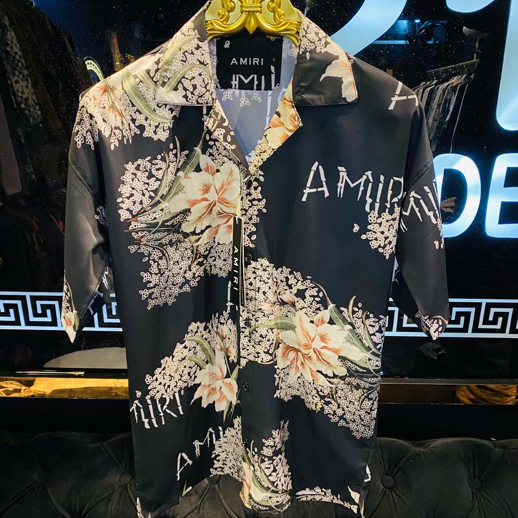 Premium Floral Printed Half Sleeves Shirt for Men