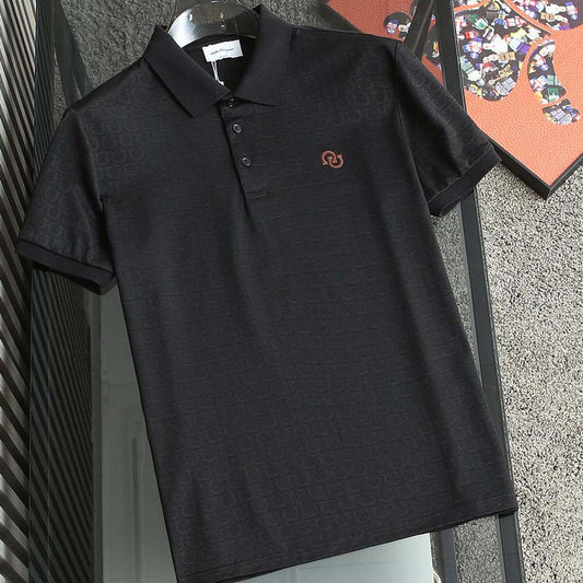 LUXURY EMBROIDERED LOGO POLOS FOR MEN