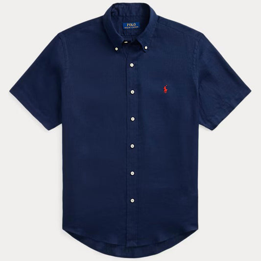 SOLID PATTERN HALF SLEEVES SHIRT FOR MEN (XL SIZE ONL)