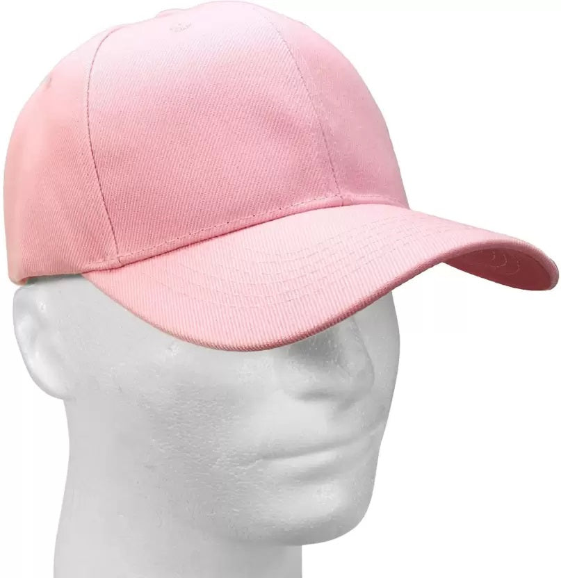Regular Trendy Unisex Baseball Cap (Peach)