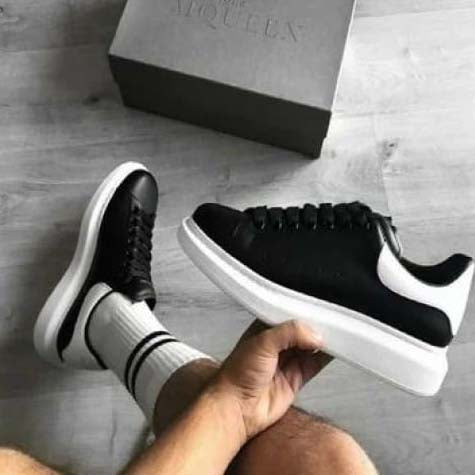 BLACK COLOR SNEAKERS FOR MEN