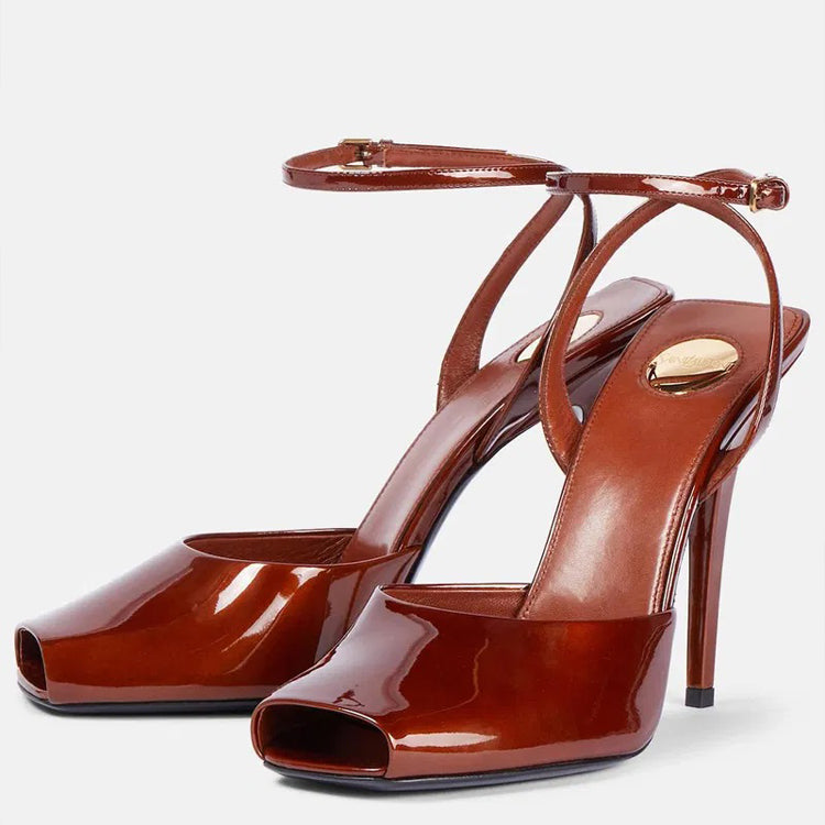 LUXURY RETRO HEELS FOR WOMEN