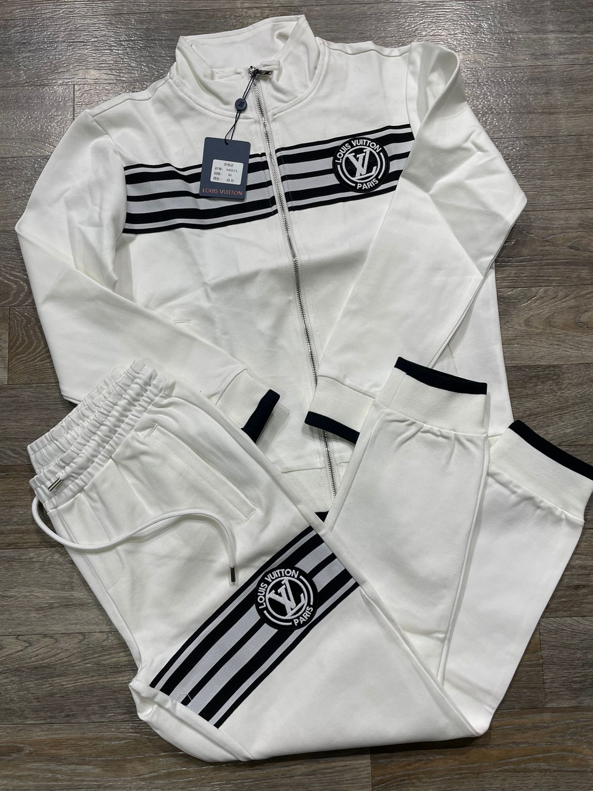 Premium Embroidered Pattern Track-Set