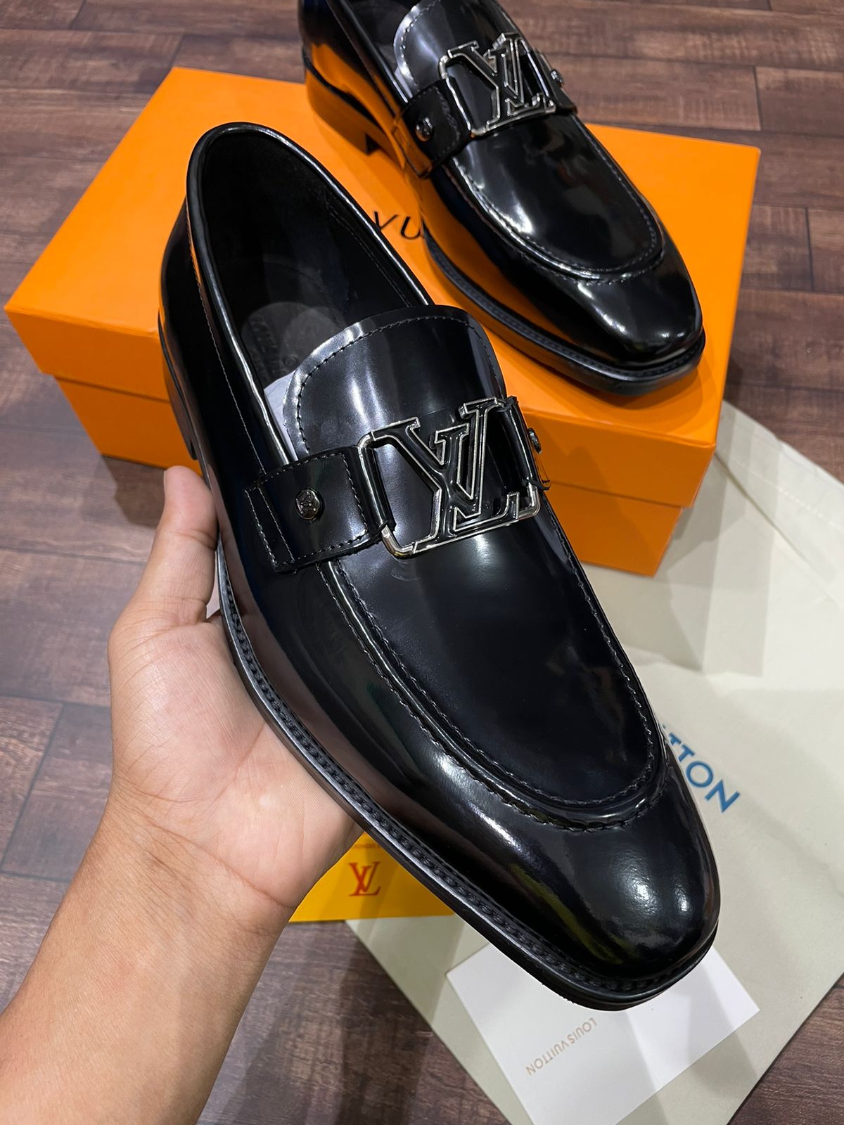 Premium Patent Leather Loafers