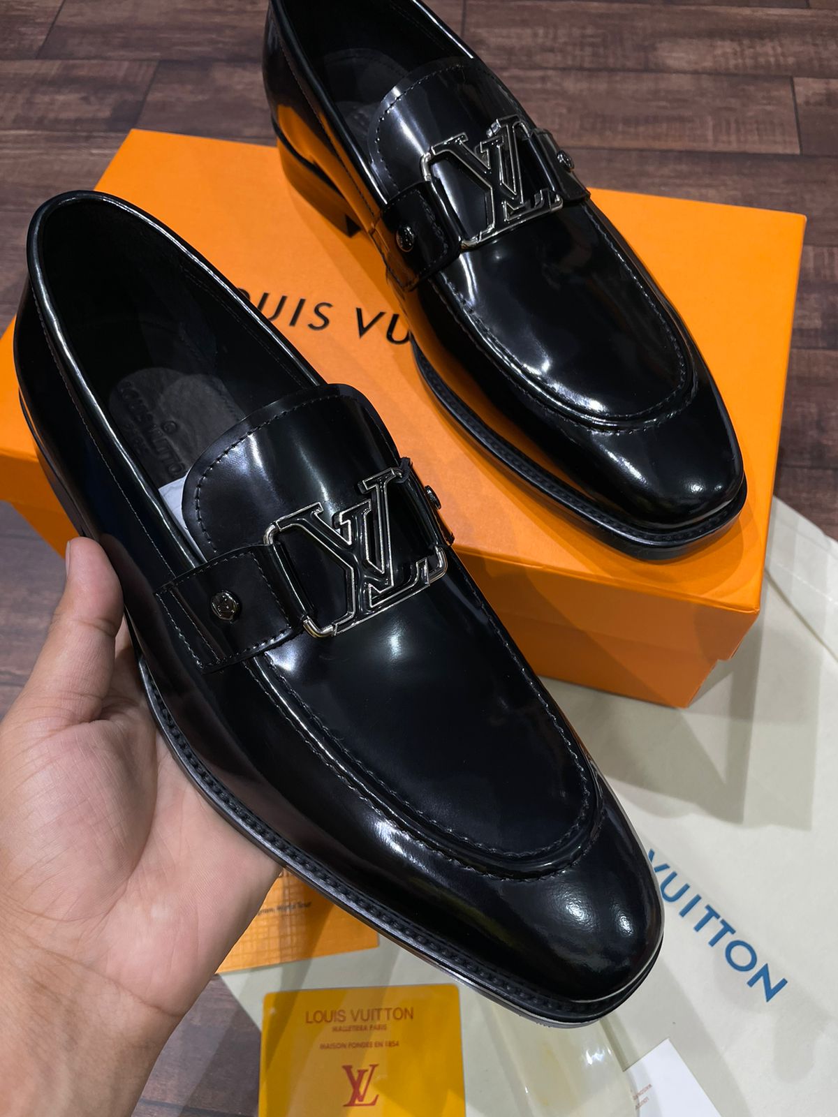 Premium Patent Leather Loafers