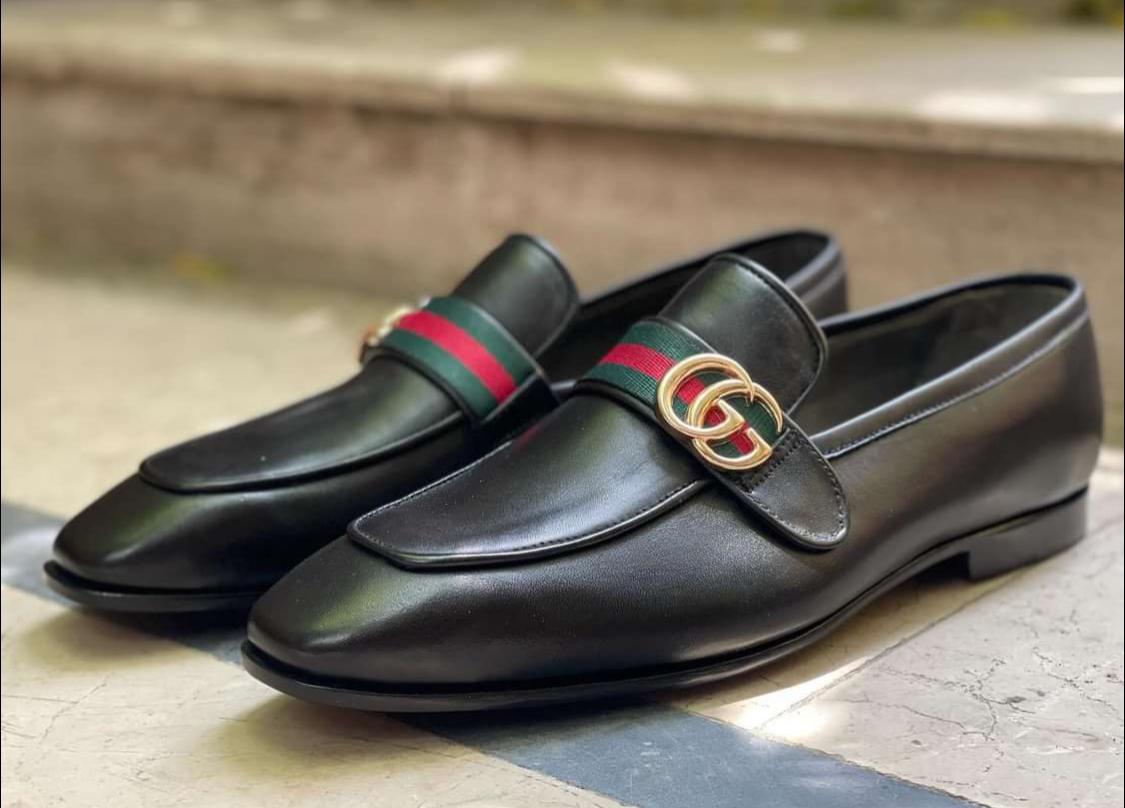 PATENT LOAFERS FOR MEN