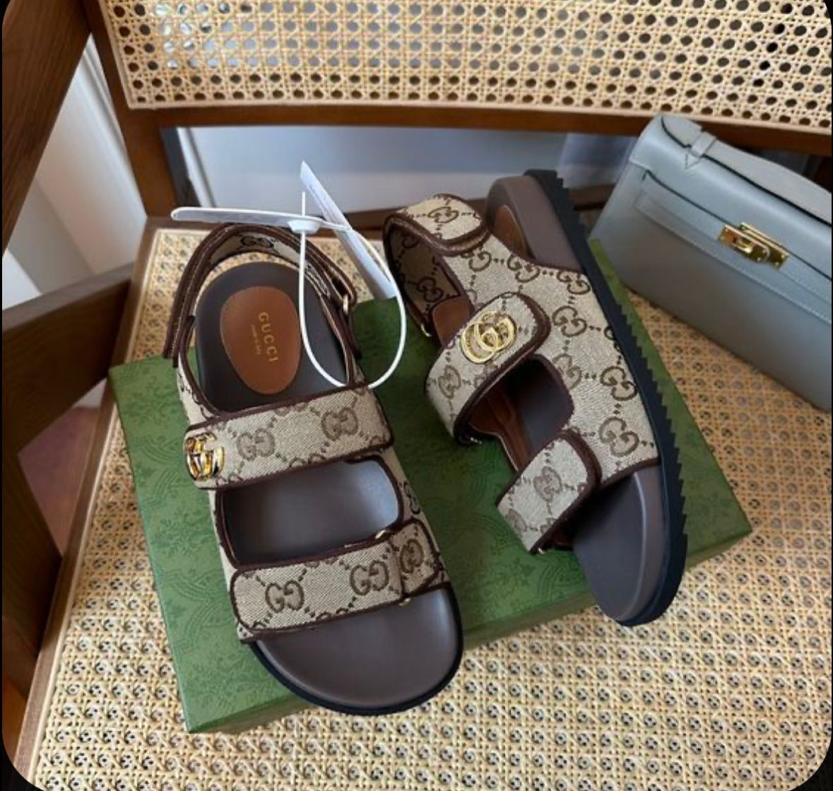 Luxury Canvas Sandals