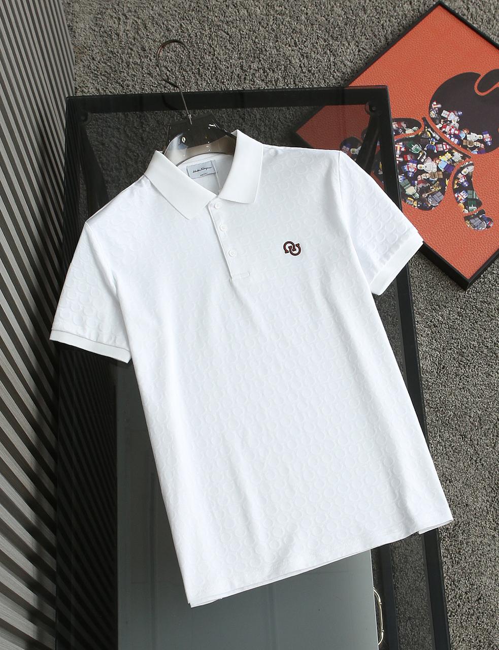 LUXURY EMBROIDERED LOGO POLOS FOR MEN