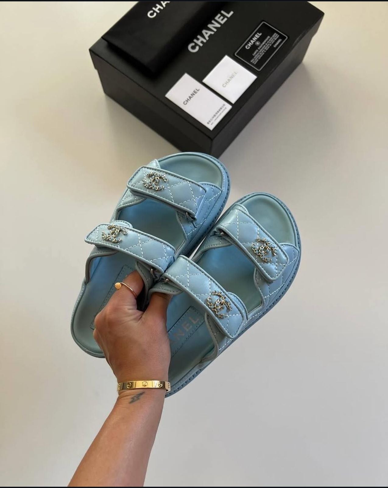 Interlocking CC Slides for Women