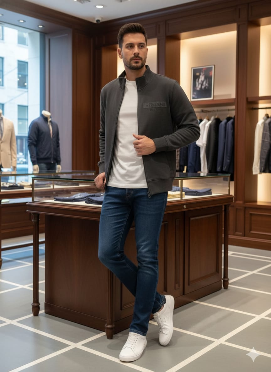 LUXURY ZIPPER FOR MEN