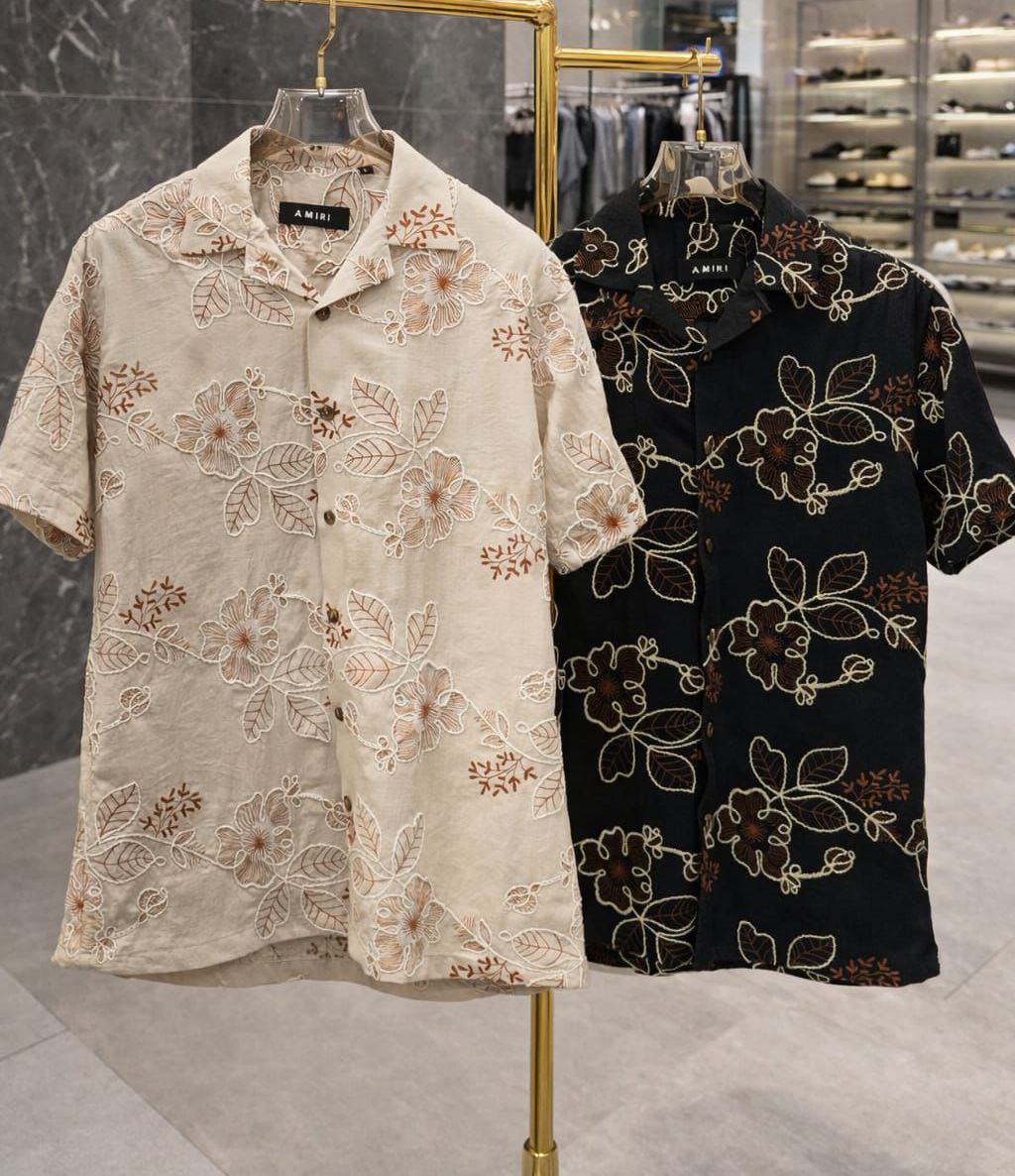 EMBROIDERY THREAD WORK SHIRT FOR MEN